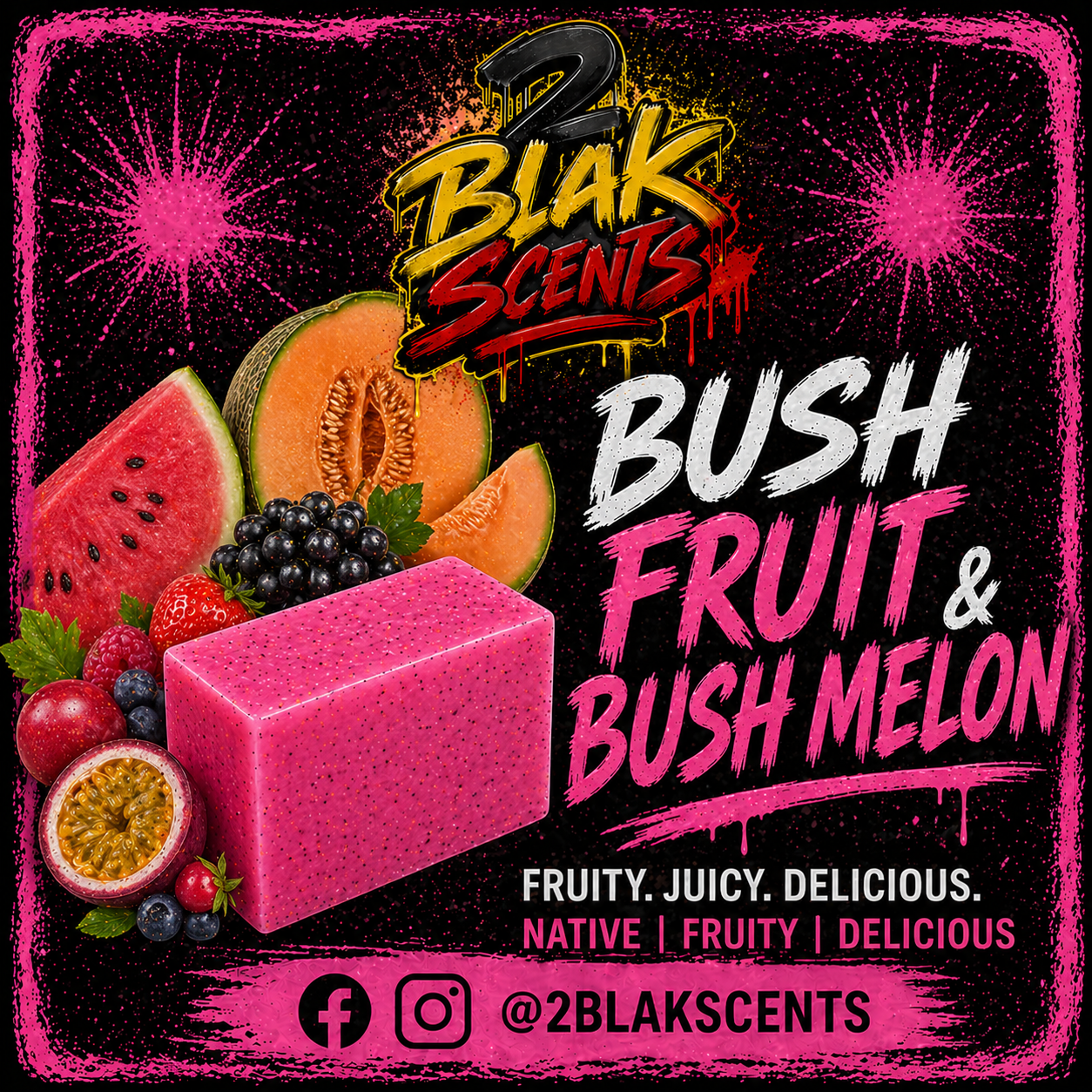 2blak Scents Soap Range - Large