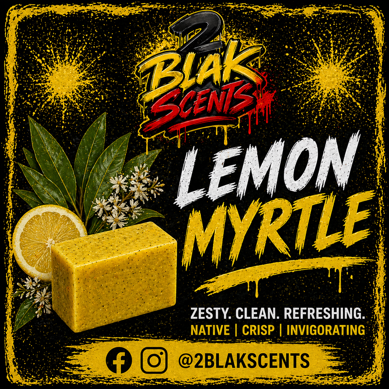 2blak Scents Soap Range - Large