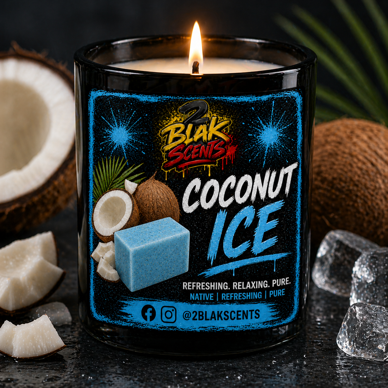 2blak Scents Candles Range - Large