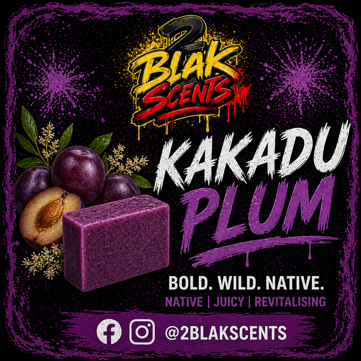 2blak Scents Soap Range - Large
