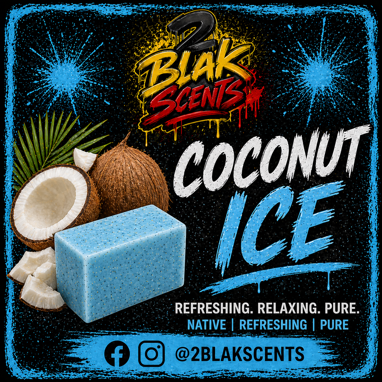 2blak Scents Soap Range - Large