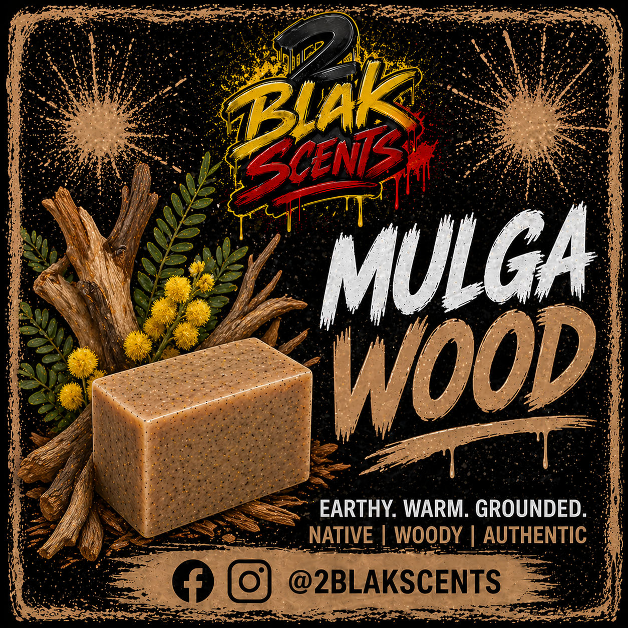 2blak Scents Soap Range - Large