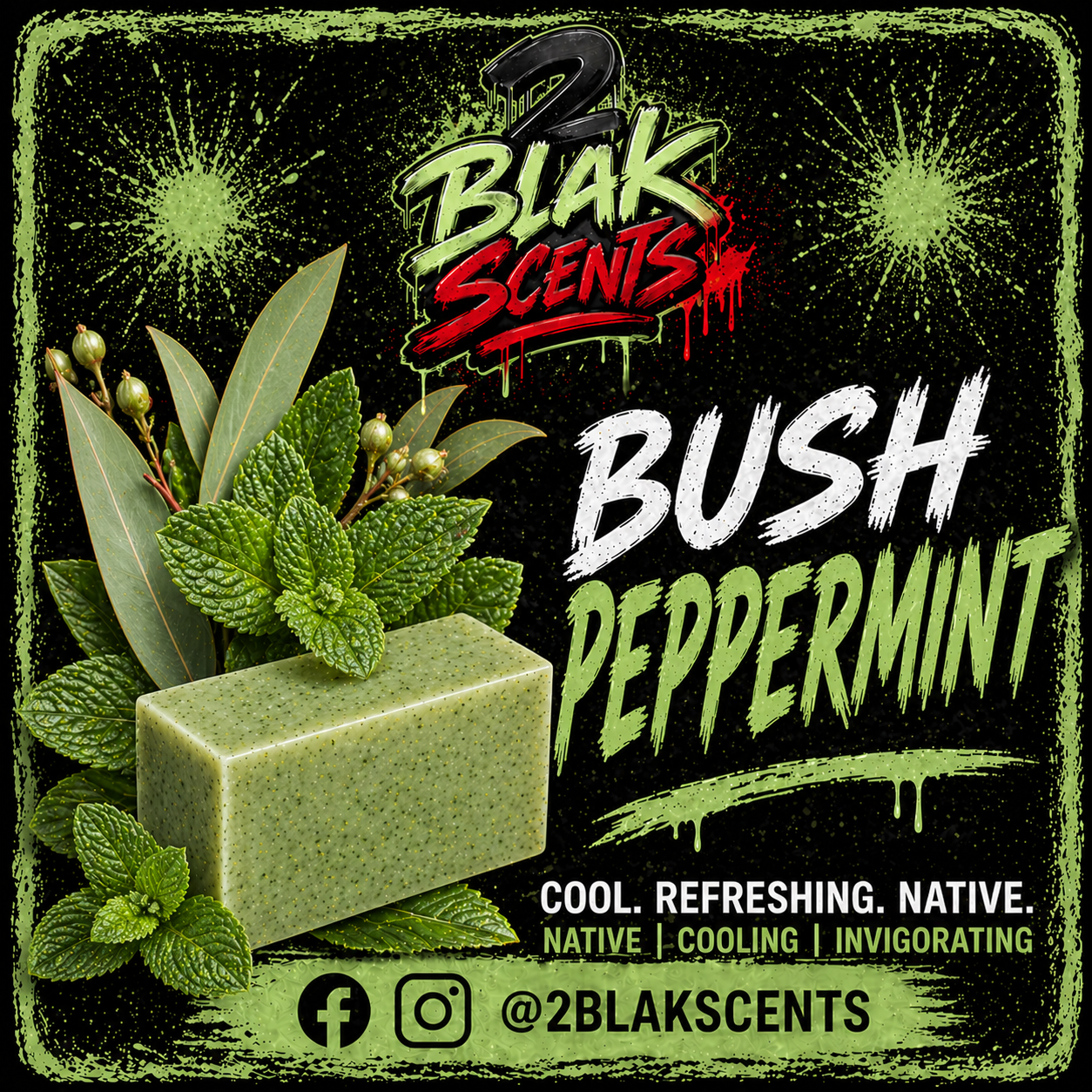 2blak Scents Soap Range - Large